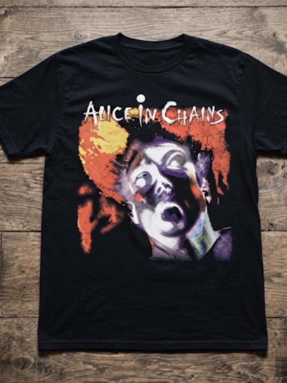 Alice In Chains facelift shirt men’s size large black
